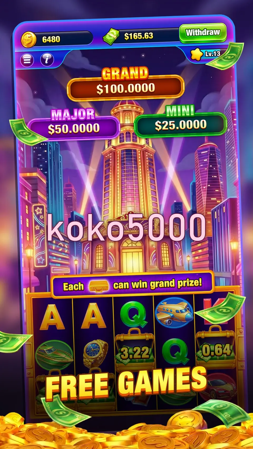 koko5000 Tangkapan Layar - APK Resmi